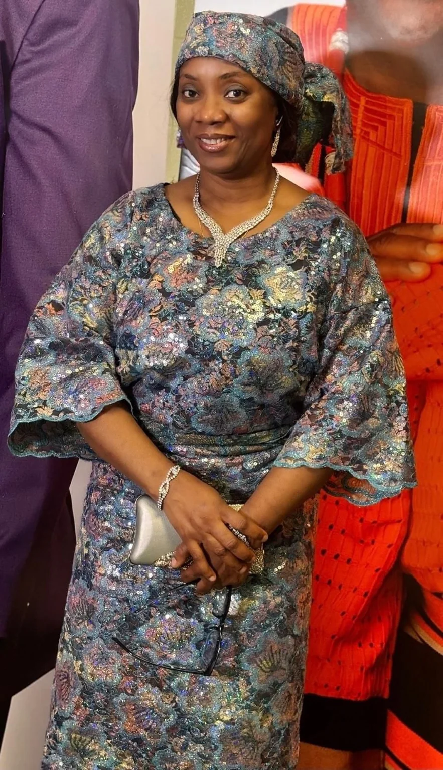 Woman in traditional attire